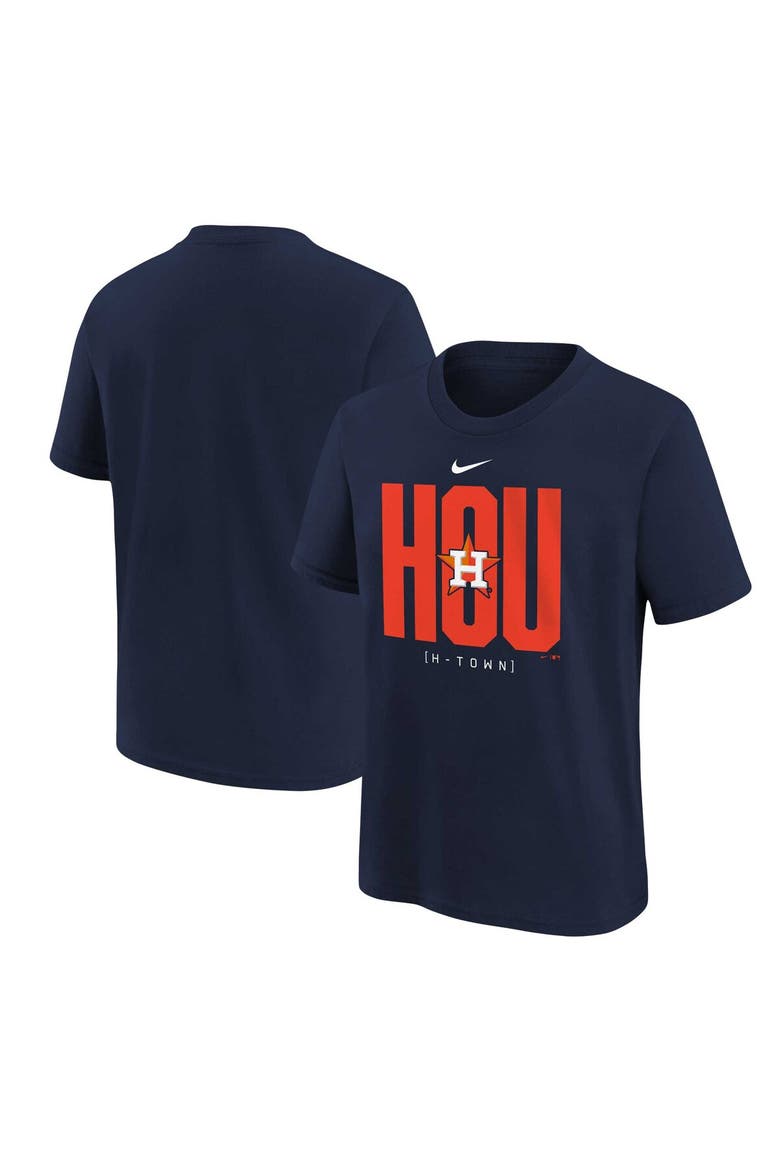 Youth Nike Navy Houston Astros Scoreboard T-Shirt, Alternate, color, Navy