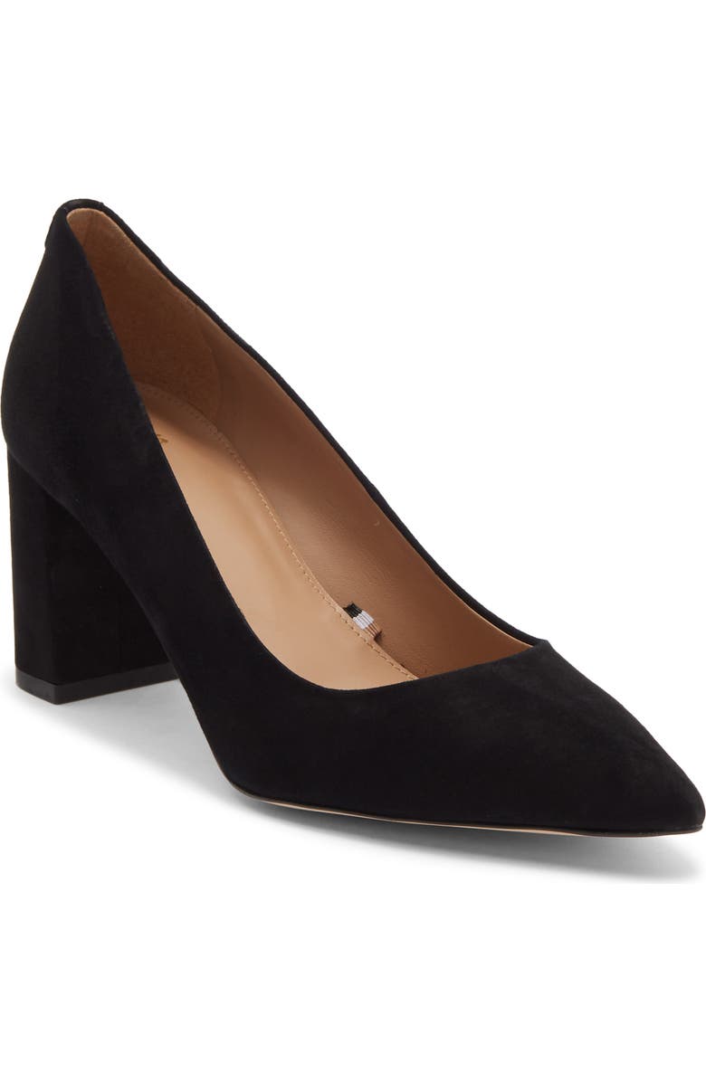 BOSS Janet Pointed Toe Pump, Main, color, Black
