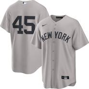 Nike Men's Nike Gerrit Cole Gray New York Yankees Road 2.0 Replica Jersey