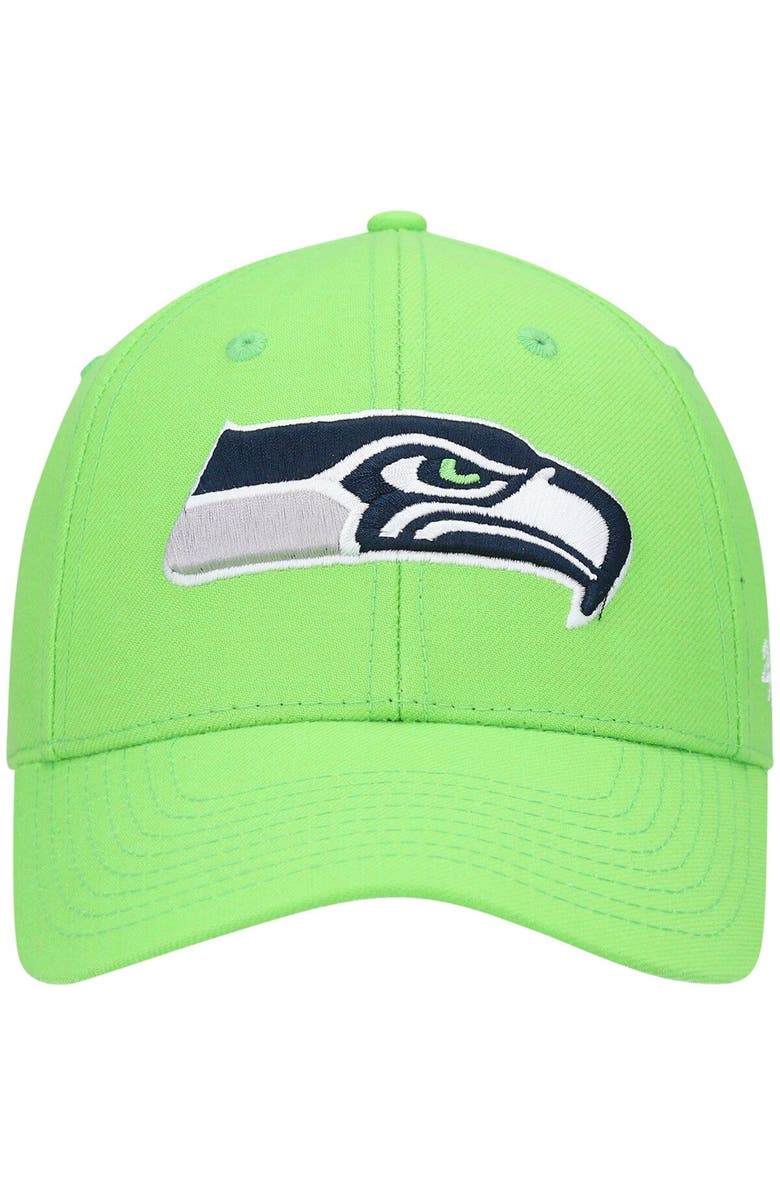 '47 Men's '47 Neon Green Seattle Seahawks MVP Adjustable Hat, Alternate, color, Neon Green