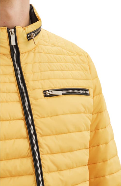 Regency Puffer Jacket In Yellow