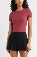Open Edit Rib Short Sleeve Shirt