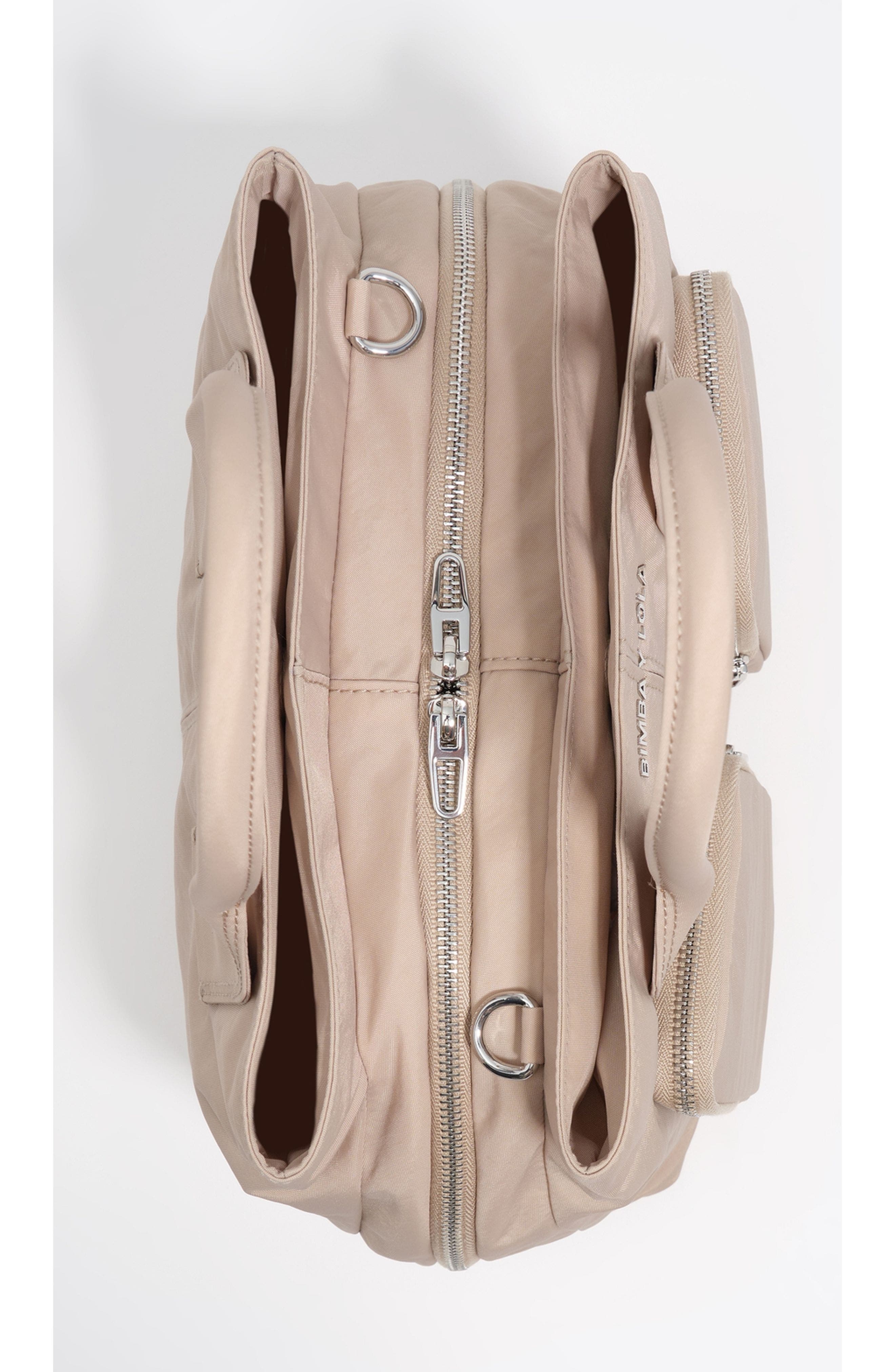 Bimba y Lola Large Nylon Pocket Handbag, Alternate, color, 