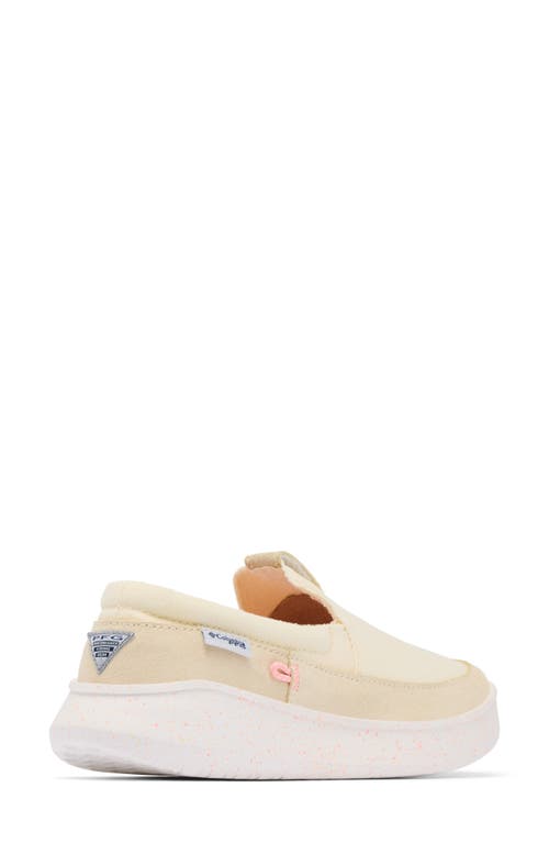 Columbia Pfg Boatside™ Slip-on Sneaker In Lemon Wash/tiki Pink