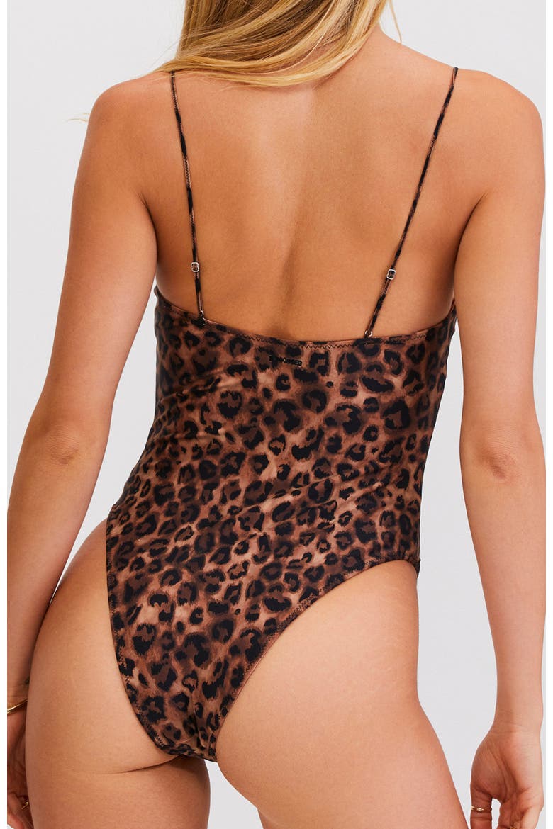 LE BON BON ONE-PIECE SWIMSUIT, Alternate, color, LEOPARD