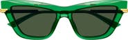 Bottega Veneta 54mm Cat Eye Sunglasses