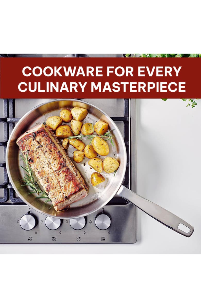 Beka Maestro 5-Ply Stainless Steel Frying Pan, Alternate, color, Stainless Steel