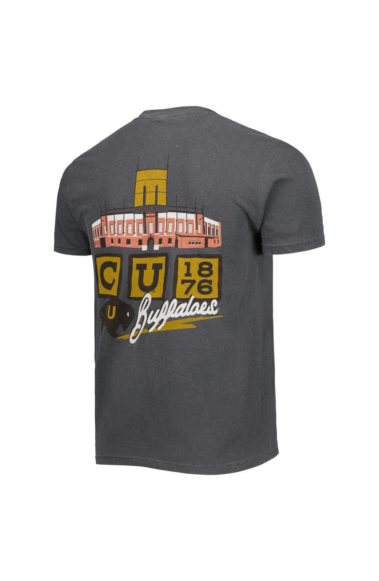 IMAGE ONE Men's Charcoal Colorado Buffaloes Vault Stadium T-Shirt, Alternate, color, Charcoal