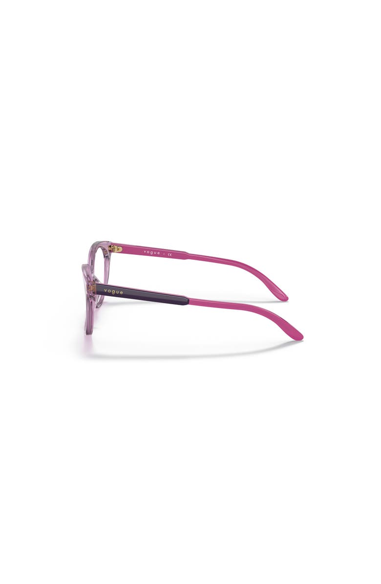 Vogue Eyewear 45mm Oval optical glasses, Alternate, color, Violet