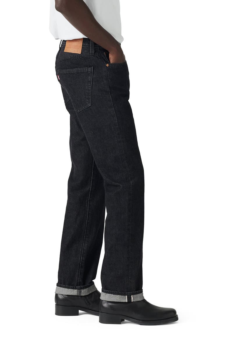 501® Original Straight Leg Jeans, Alternate, color, BIG STEP RINSE SELVEDGE