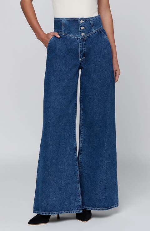 Sonja Ultra High Waist Wide Leg Jeans