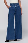 L'AGENCE Sonja Ultra High Waist Wide Leg Jeans