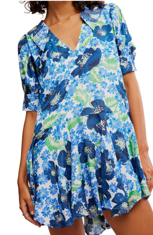 FREE PEOPLE FREE PEOPLE MOON CHASER TIERED SHIFT MINIDRESS 