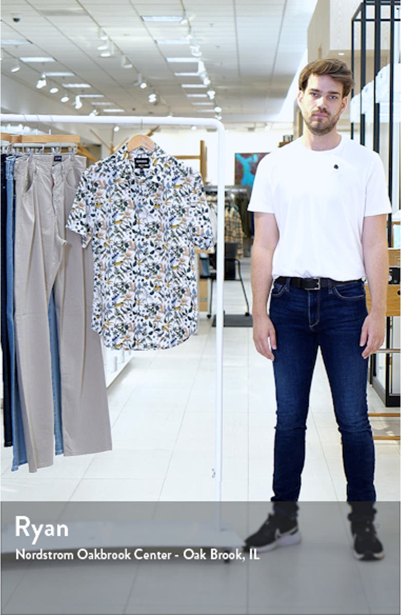 Riviera Botanical Short Sleeve Button-Up Shirt, sales video thumbnail