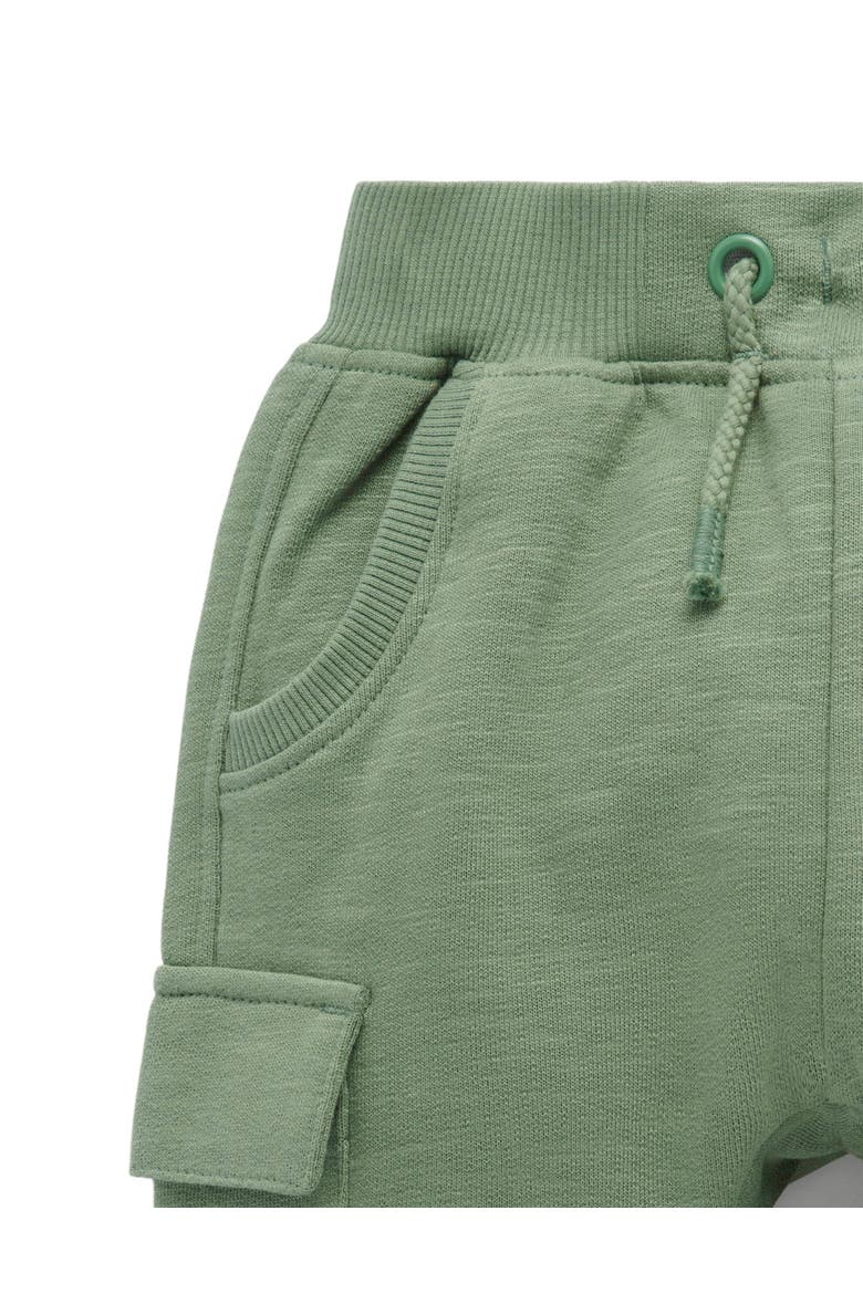 Dragon Tee & Cargo Pant Set, Alternate, color, Ice