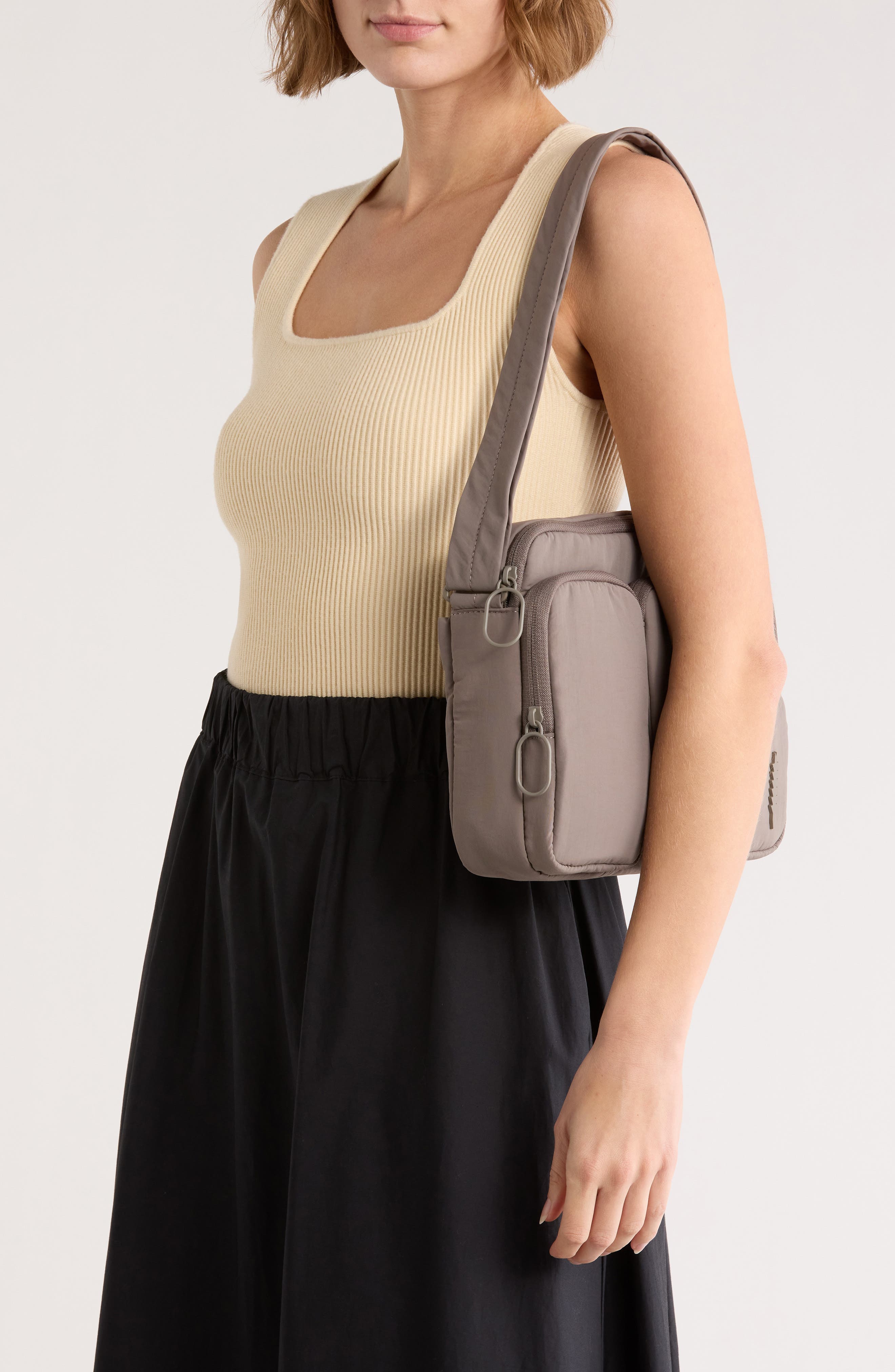 Thacker Kacy Crossbody Bag, Alternate, color, Carbon