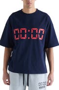 VOUSETI Us Against Time Cotton Graphic T-Shirt