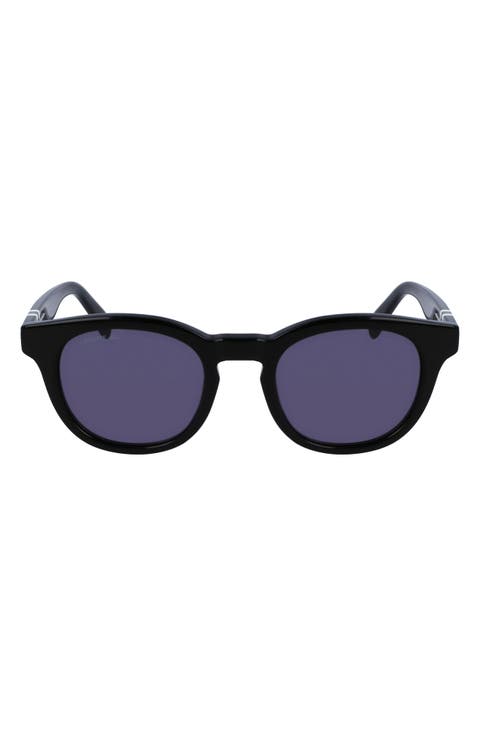 49mm Oval Sunglasses