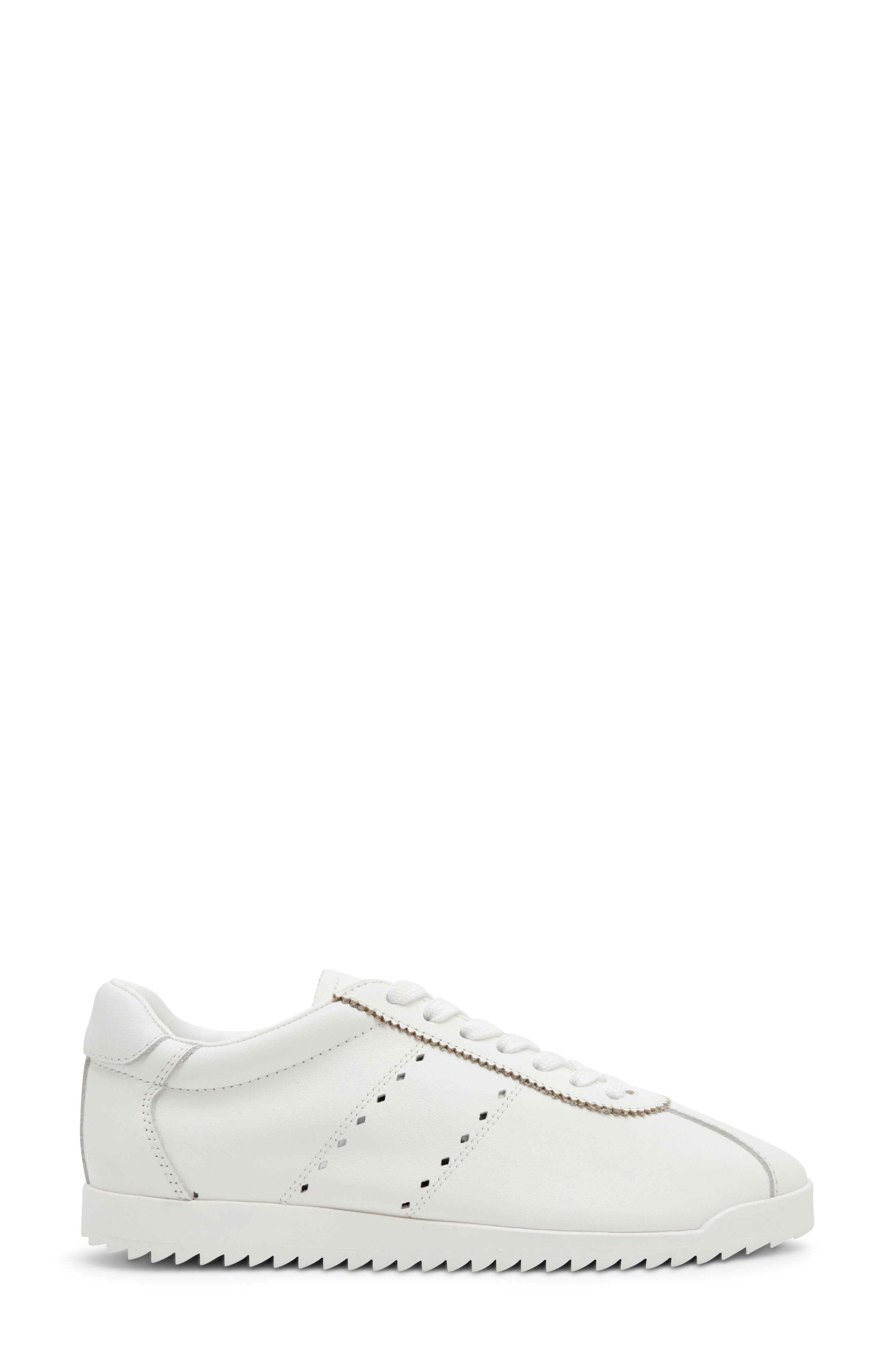 Steve Madden Mirage Sneaker, Alternate, color, White Leather