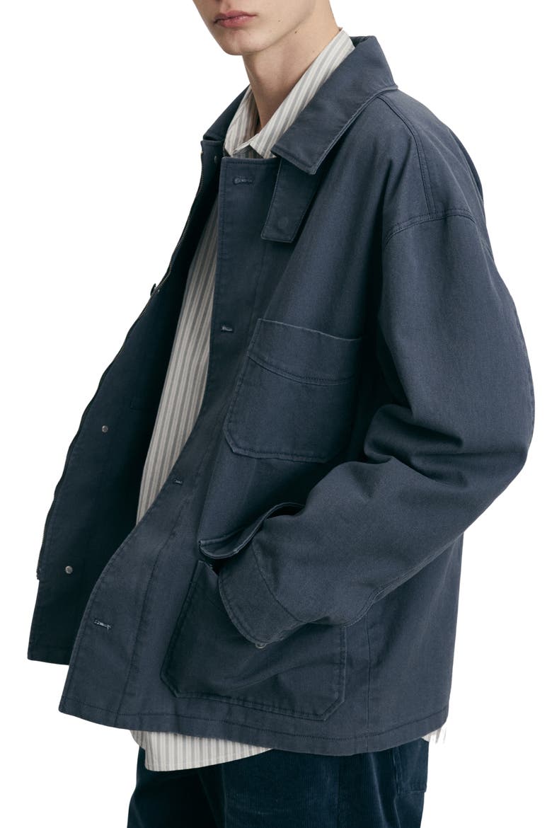 Unisex Chore Jacket, Alternate, color, BLUE