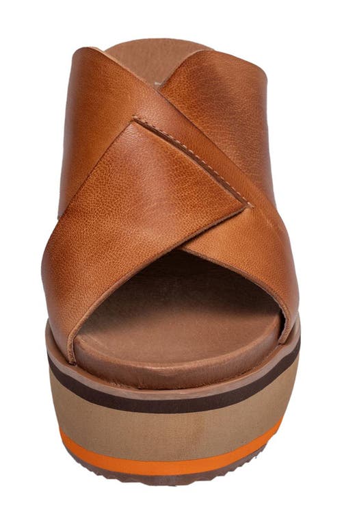Antelope Jade Platform Sandal In Taupe