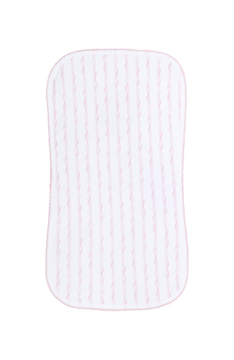Nellapima Pink Twirls Burp Cloth - Baby, Main, color,