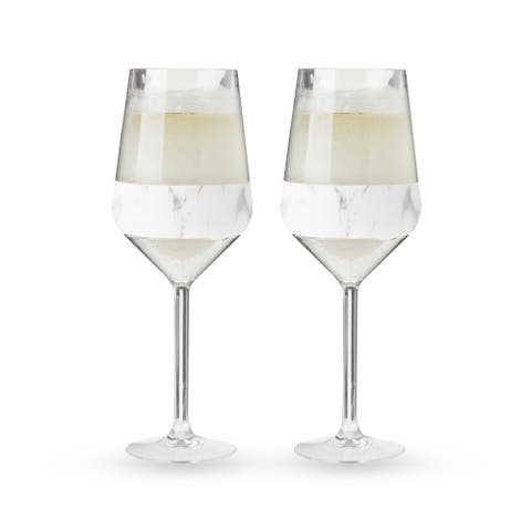 Stemmed Wine FREEZE Cooling Cup Set of 2