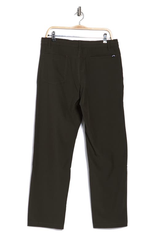 Billabong Ozzy Hybrid Pants In Black