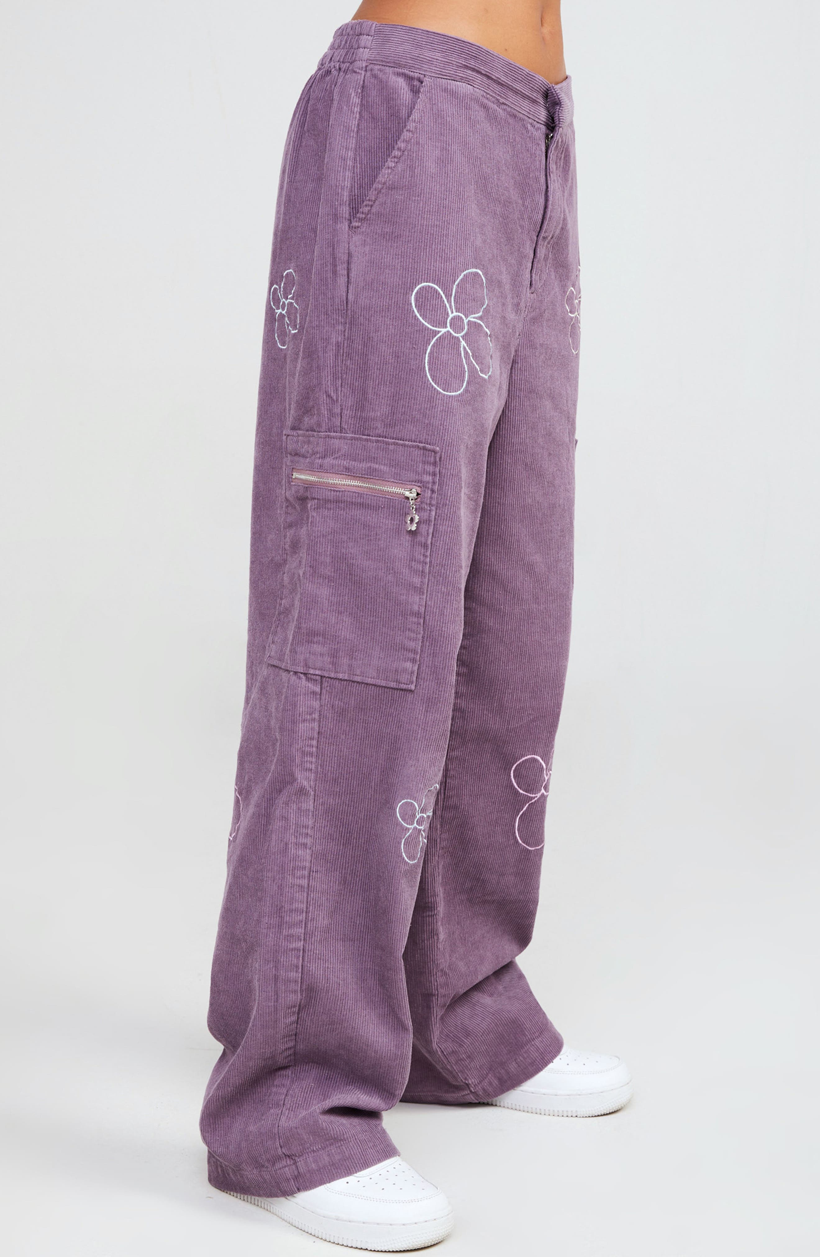Samii Ryan Daisy Gal Corduroy Cargo Pants (Women) | Nordstromrack