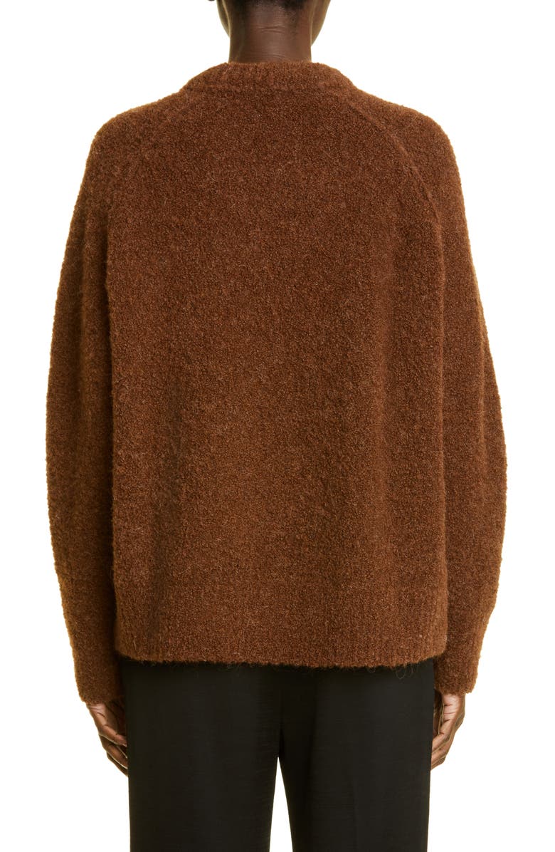 CO Alpaca Blend Bouclé Sweater, Alternate, color,