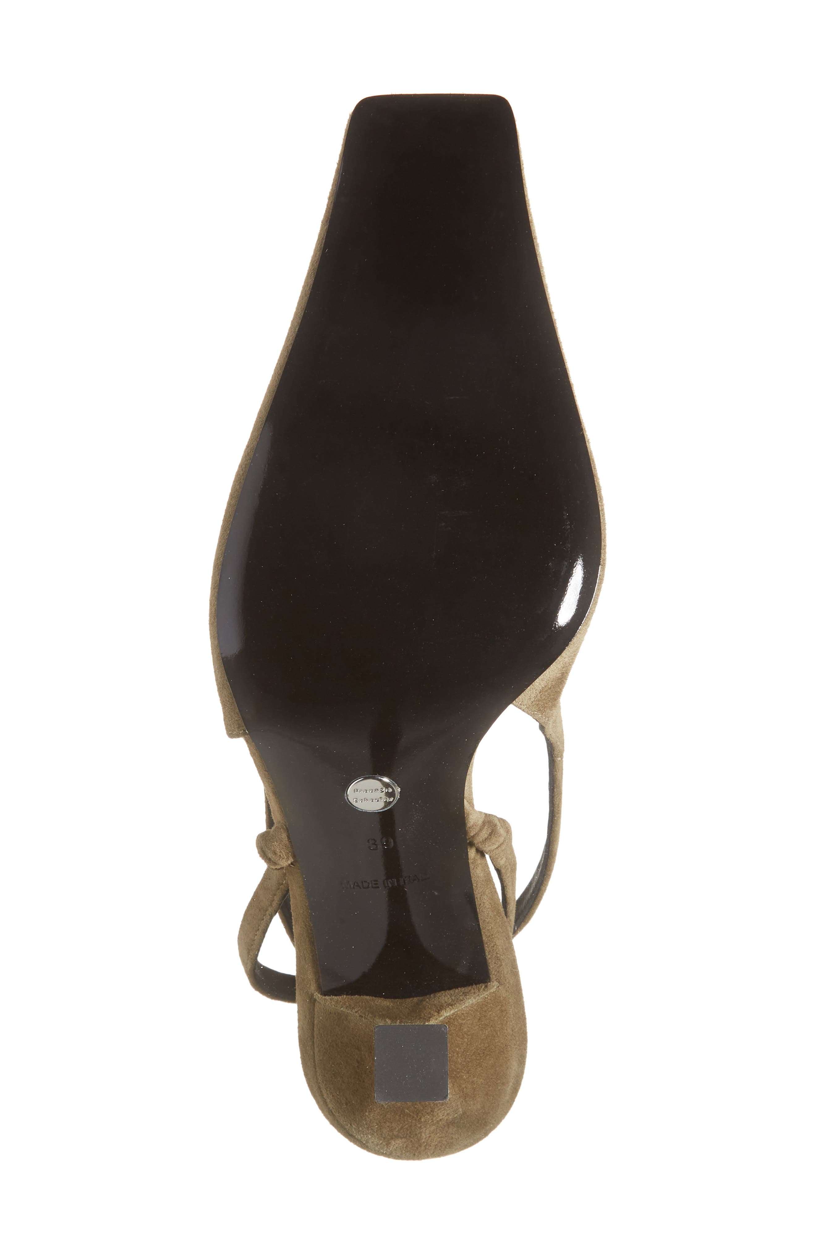 Proenza Schouler Trap Crossover Slingback Pump, Alternate, color, Moss