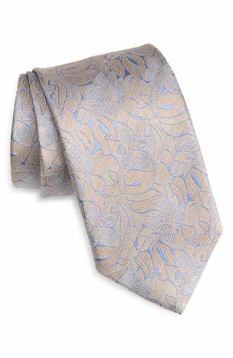 Floral Silk Tie