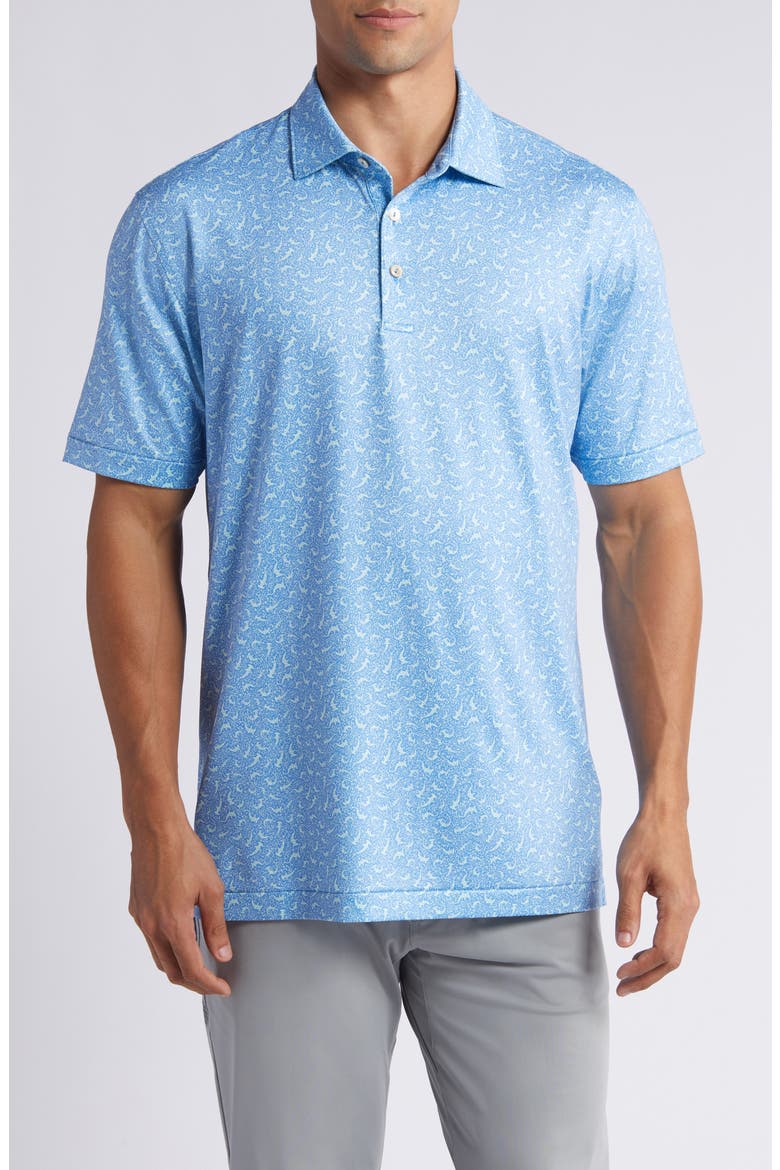Hammerhead Performance Golf Polo, Main, color, LIBERTY BLUE