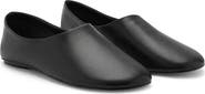 MANGO Leather Slip-On Shoe