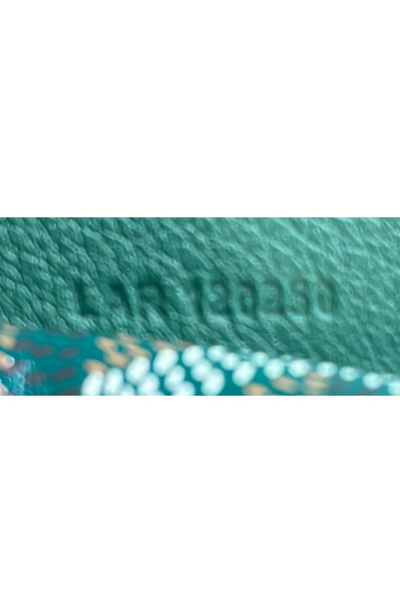 Pre-Owned Goyard Coursier Messenger Bag Coated Canvas and Leather, Alternate, color, Green