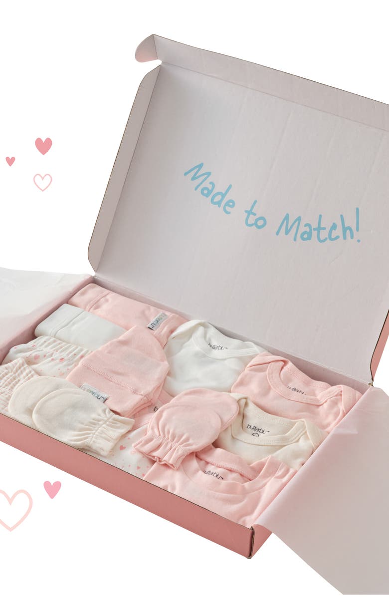 BUTTERBLU Welcome Home 14-Piece Baby Gift Set, Alternate, color, Pink Twinkle