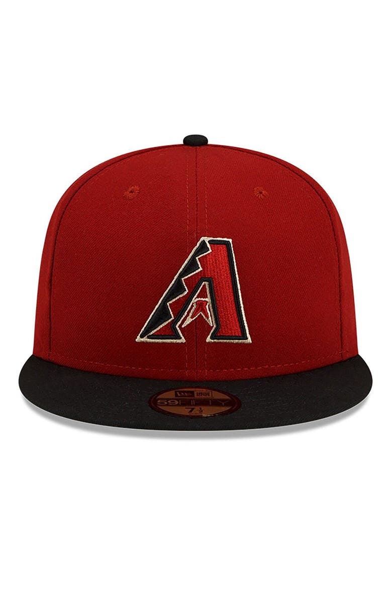 New Era Men's New Era  Red Arizona Diamondbacks 25th Anniversary Authentic Collection On-Field 59FIFTY Fitted Hat, Alternate, color, 