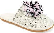 Journee Collection JOURNEE Stardust Pompom Slipper