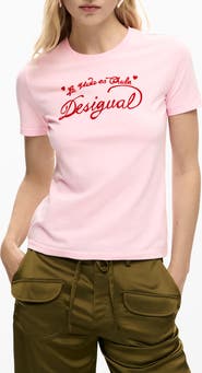 Desigual Logo Graphic T-Shirt