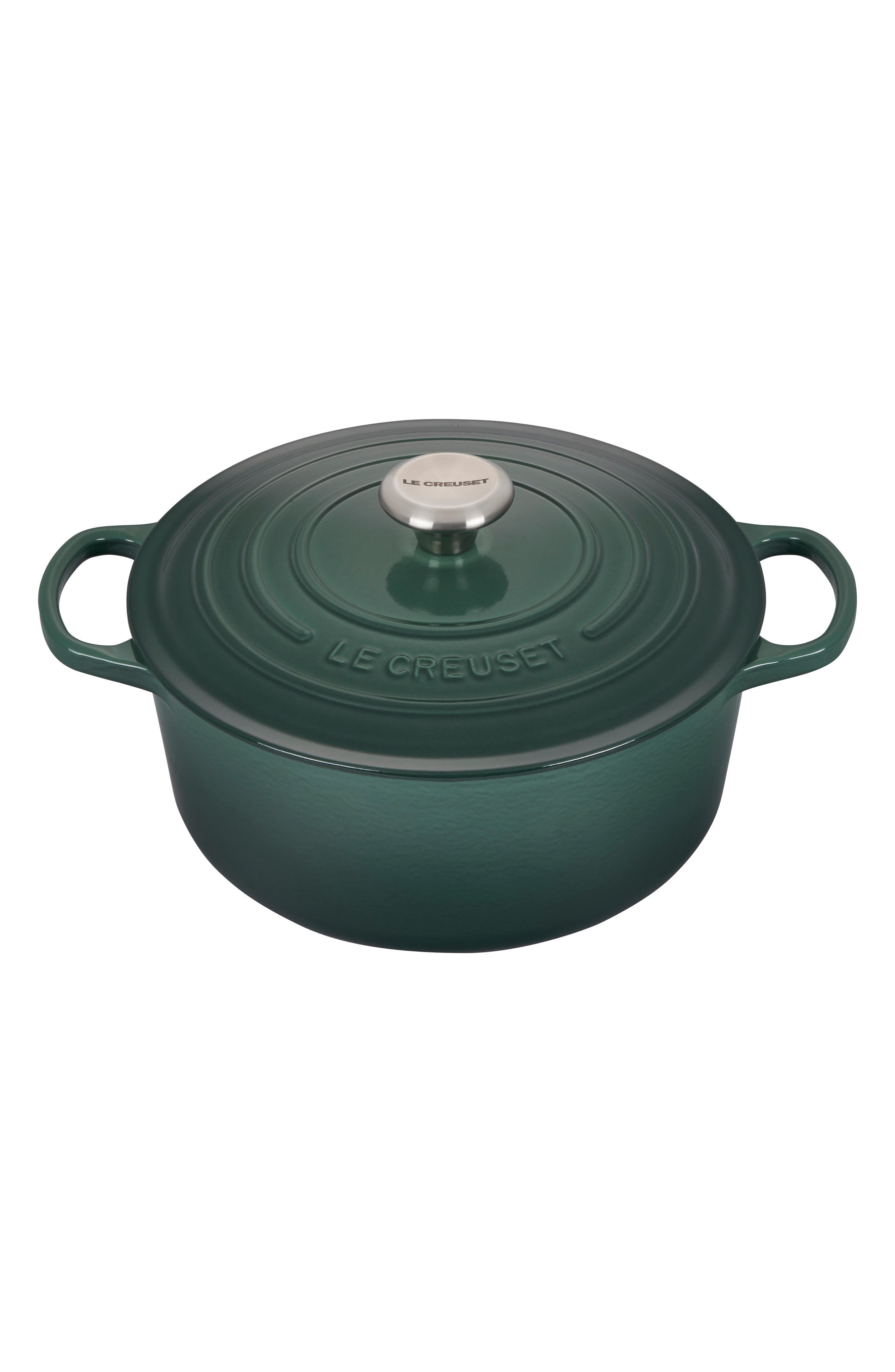 Le Creuset Signature 5.5-Quart Round Enamel Cast Iron French/Dutch Oven - Artichaut