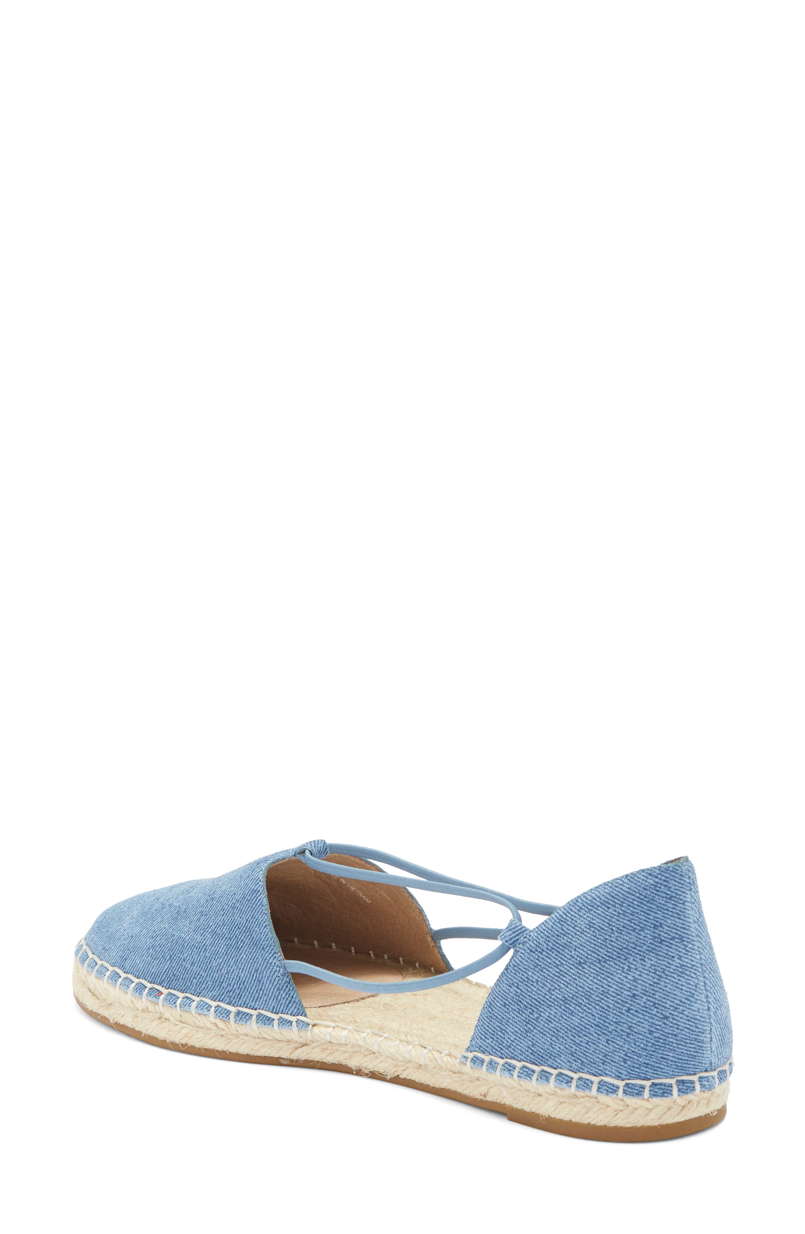 Eileen Fisher Lee Espadrille Flat, Alternate, color, Denim