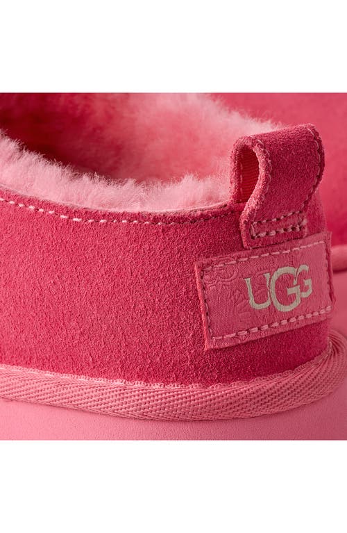 Ugg(r) Kids' Classic Micro Boot In Pink