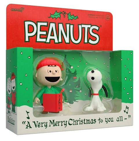 Charlie Brown 
Snoopy Caroling (Peanuts) Super7 ReAction Figures