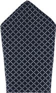Trafalgar Rowan Geometric Pattern 12x12 Silk Pocket Square