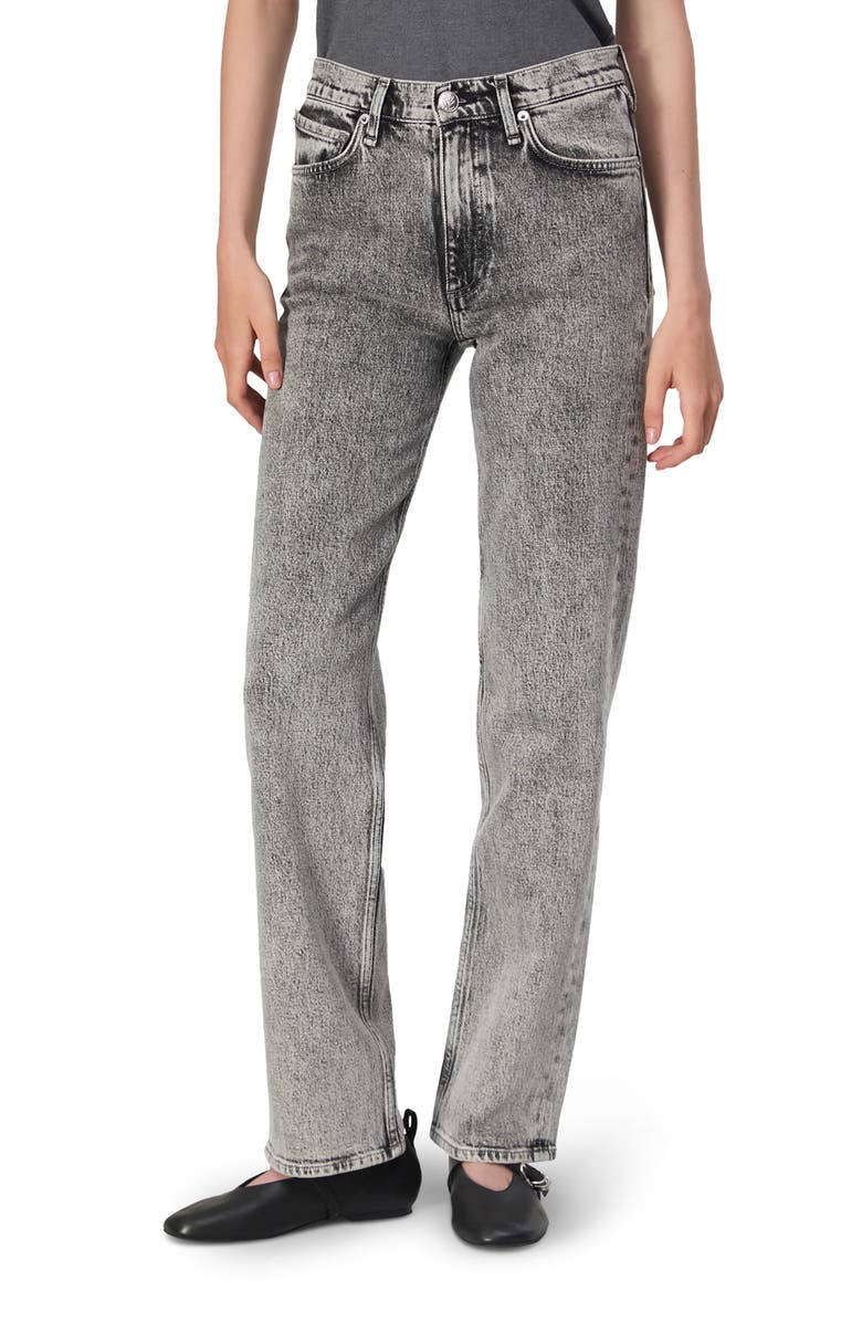 rag & bone Harlow Straight Leg Jeans, Main, color, Hudson