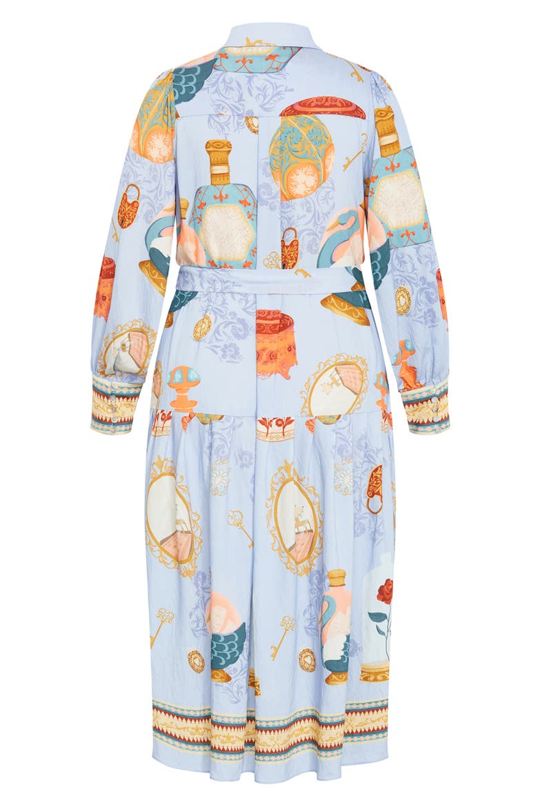 Stellar Beauty Long Sleeve Maxi Dress, Alternate, color, REFINED BEAUTY