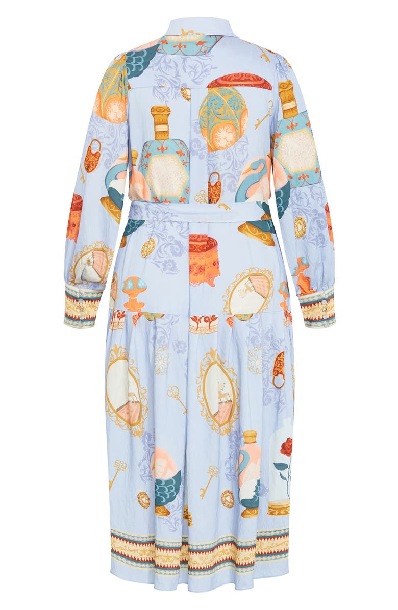 City Chic Stellar Beauty Long Sleeve Maxi Dress, Alternate, color, 