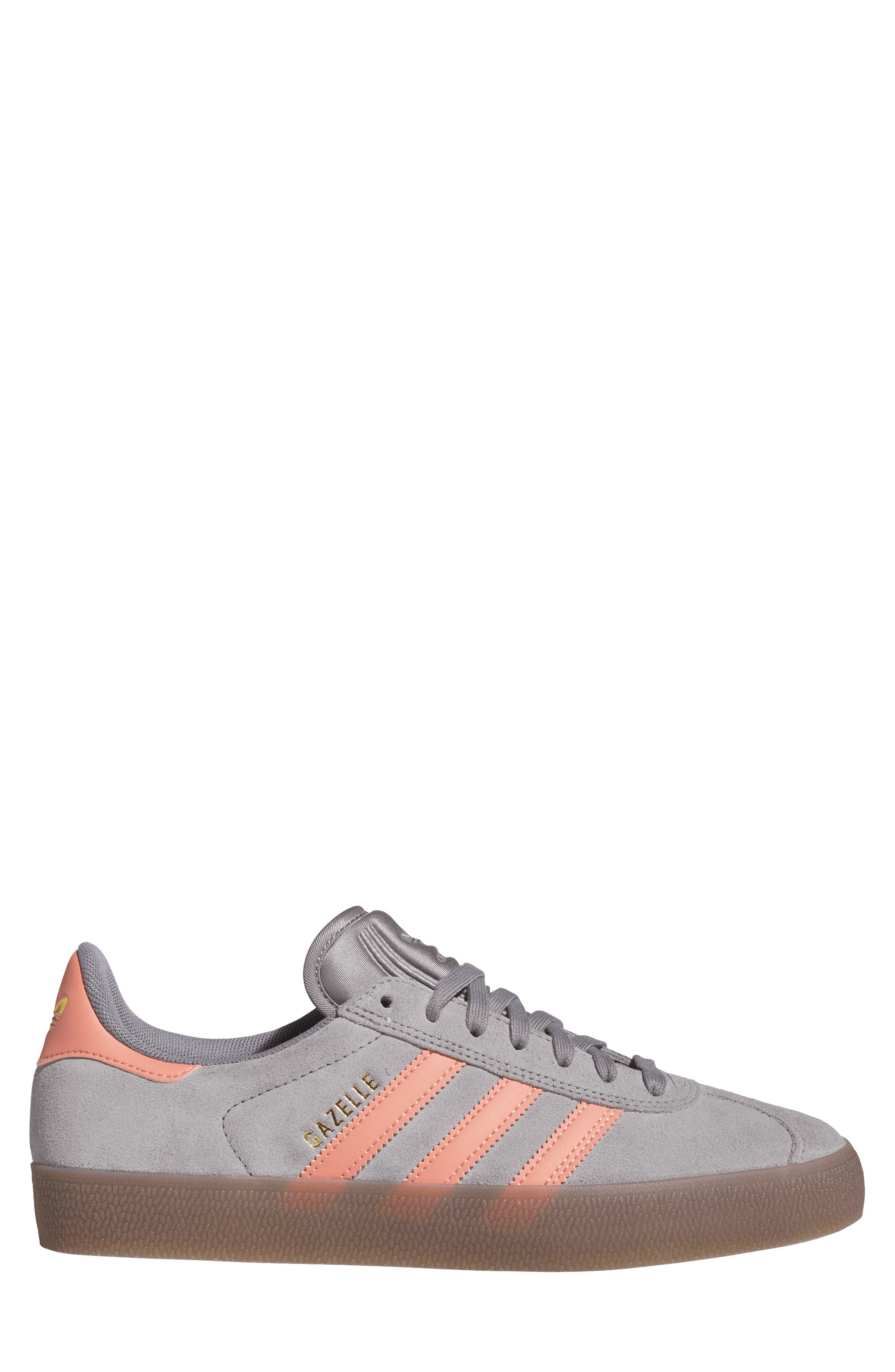 adidas Gazelle Advantage Sneaker, Alternate, color, Grethr/Won