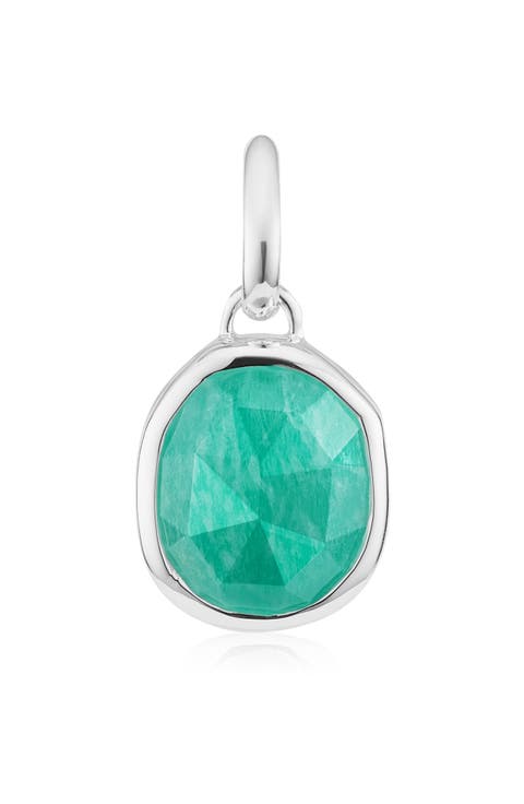 Siren Medium Bezel Pendant Charm