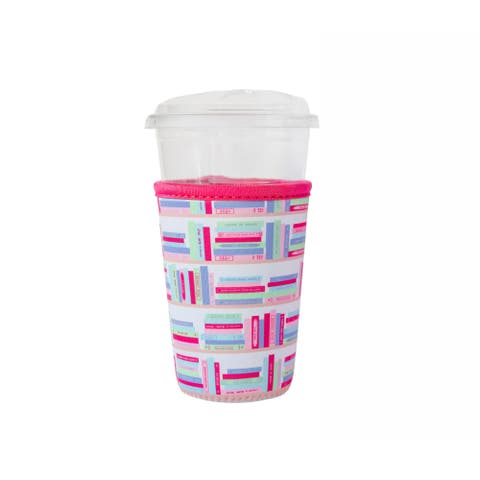 Bookshelf Print Beverage Sleeves